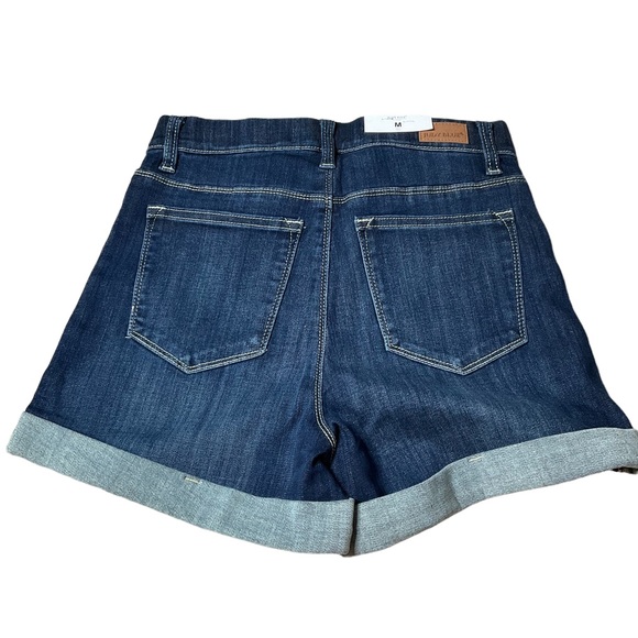 Judy Blue NWT High Waisted Pull On Denim Shorts - Picture 5 of 5